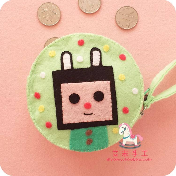 怎样用不织布做公主钱包